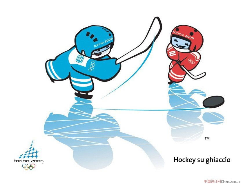 冬奥会吉祥物运动项目 - 图形字体设计 - 创意字体